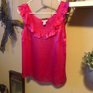 J. Crew 100% Silk Tank Top